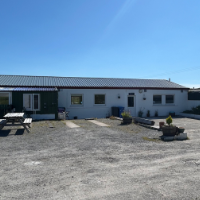 Small image of the front of the lodgings building